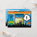 Search for superhero 1st birthday invitations Boy