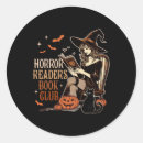 Search for bookish stickers Witch