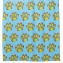 Search for dog paw print shower curtains Dogs