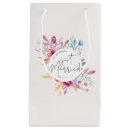 Search for bride and groom gift bags Mr and mrs