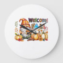 Search for gnome clocks Autumn