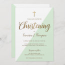 Search for neutral christening invitations Christian