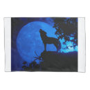 Search for wolf pillowcases Blue