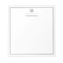 Search for real estate notepads black and white