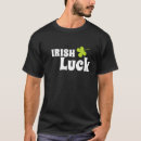Search for luck of the irish tshirts Typography
