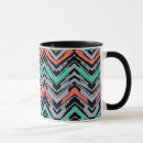 Search for coral and grey mugs Black