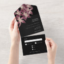 Search for purple orchid invitations Botanical