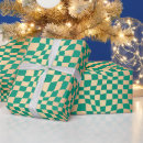 Search for teal plaid wrapping paper Chic