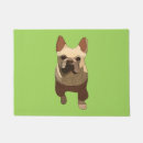 Search for french bulldog doormats Green