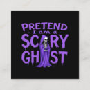 Search for halloween business cards Horror