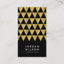 Search for triangle business cards Modern