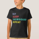 Search for snowboarding kids tshirts Snowboarder