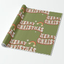 Search for funky wrapping paper Retro christmas