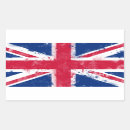 Search for british rectangle stickers Flag