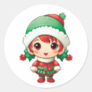 Search for elf girl stickers Xmas