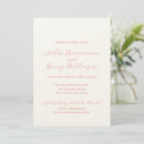 Search for coral pink wedding invitations Elegant