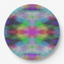 Search for tie dye plates Rainbow