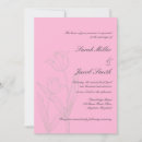 Search for pink tulip wedding invitations Modern