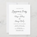 Search for white letter invitations Minimalist