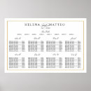 Search for alphabetical wedding seating charts Black and white