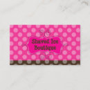 Search for hot chocolate business cards Pink