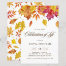 Search for memorial gathering invitations Remembrance