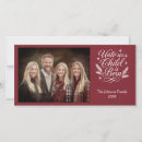 Search for simple religious christmas cards A child is born