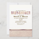 Search for faux rose gold invitations Sparkle