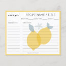 Search for lemon recipe cards Modern