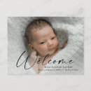 Search for welcome baby postcards Simple