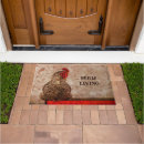 Search for chicken farm doormats Vintage