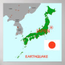 Search for earthquake posters Japan