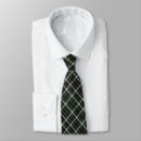 Search for dark green ties Plaid