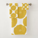 Search for yellow bath towels Vintage