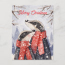 Search for badger christmas cards Animal