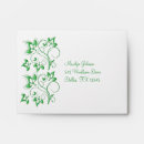 Search for emerald green envelopes Rsvp