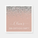 Search for silver and gold napkins Birthday