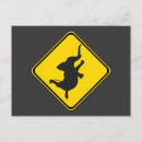 Search for warning sign postcards Cute