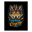 Search for coyotes posters Wildlife