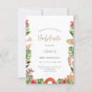 Search for luau hens party invitations Watercolor