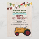 Search for tractor invitations Rustic