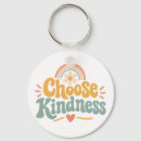 Search for kindness key rings Typography