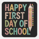 Search for first day stickers Welcome back to school