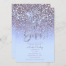 Search for purple glitter baby shower invitations Sparkle