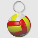 Search for volleyball key rings White