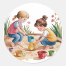 Search for childrens play stickers Girl