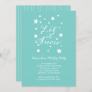Search for let it snow invitations Blue