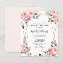 Search for eucalyptus geometric bridal shower invitations Budget