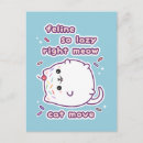 Search for cat puns postcards Cute