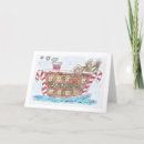Search for sailing christmas cards Watercolor
